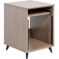 Gator Frameworks Meuble rack studio 10U Elite bois gris - Vue 2